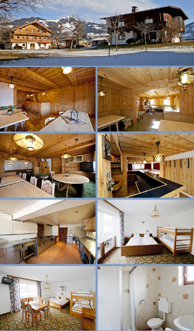 Vakantiehuis Oostenrijk voor 32 personen met sauna in Wilderkaiser Brixental Tirol